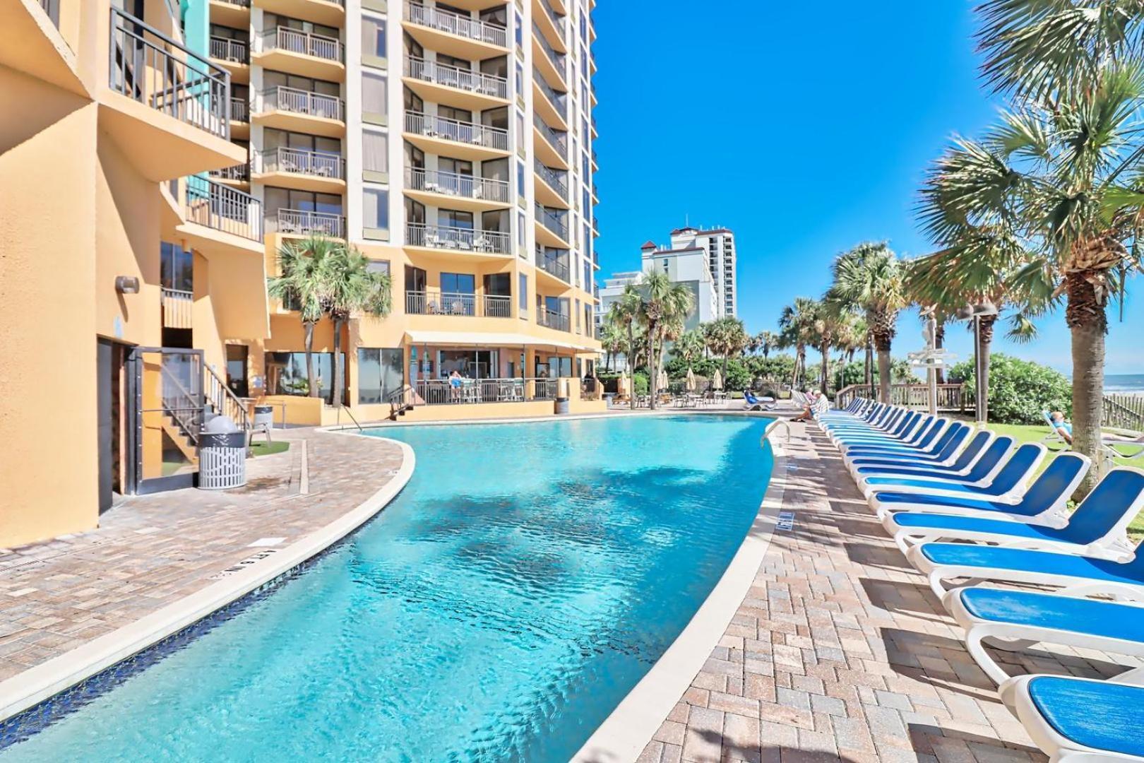 Enticing Ocean View Condo Located On The Blvd, Wifi Included, Monthly Winter Ren Myrtle Beach Bagian luar foto